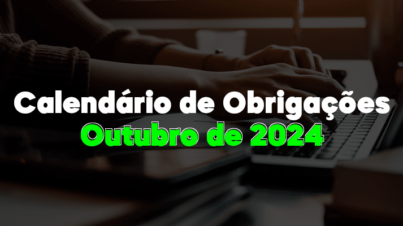 Banner - Calendário de Obrigações - Outubro